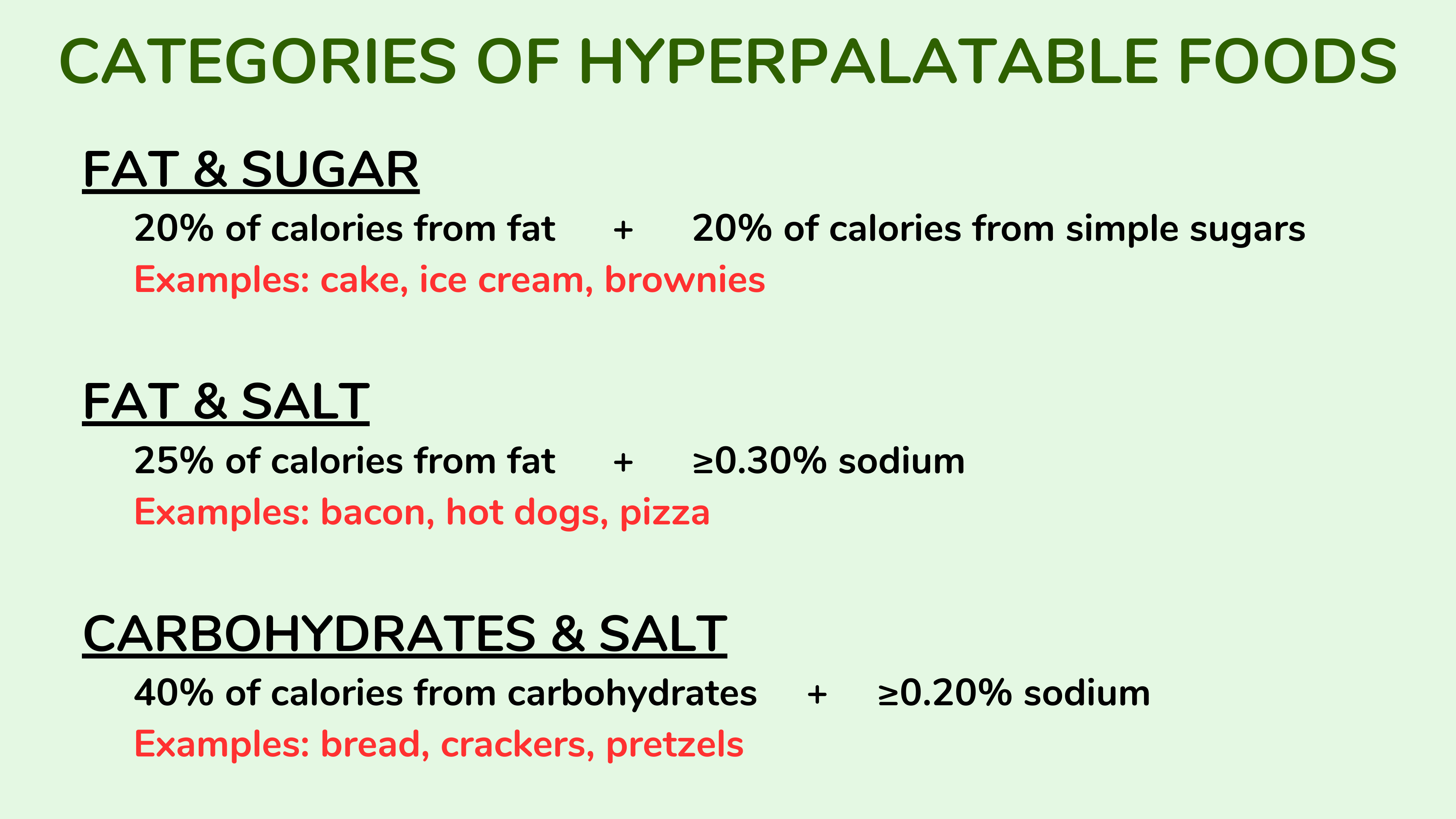 美味食物的类别 美味食物的类别
